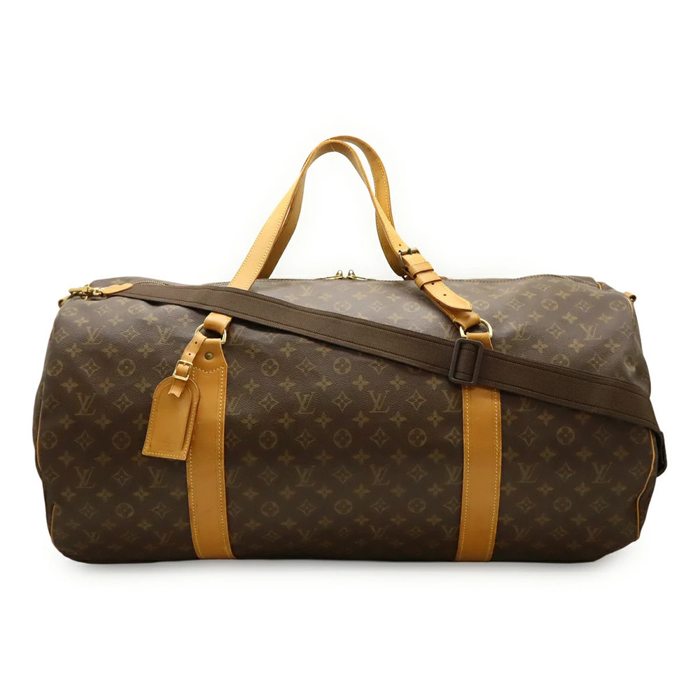 LOUIS VUITTON Monogram Sac Polochon Boston Bag Travel Shoulder